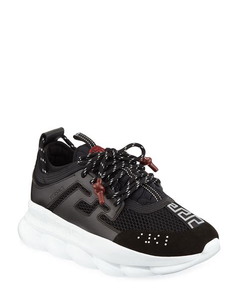 versace chain reaction neiman marcus|Versace Men's Chain Reaction Sneakers, Black .